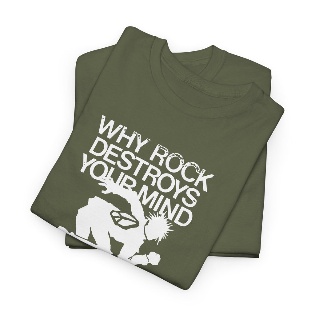 AYSM® ROCK DESTROYS MINDS TEE (1/25 Limited)