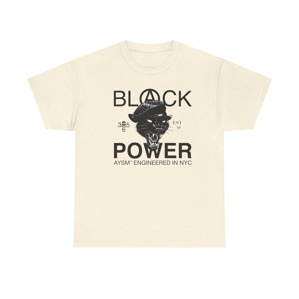 AYSM® BLACK POWER TEE (Limited 1/50)