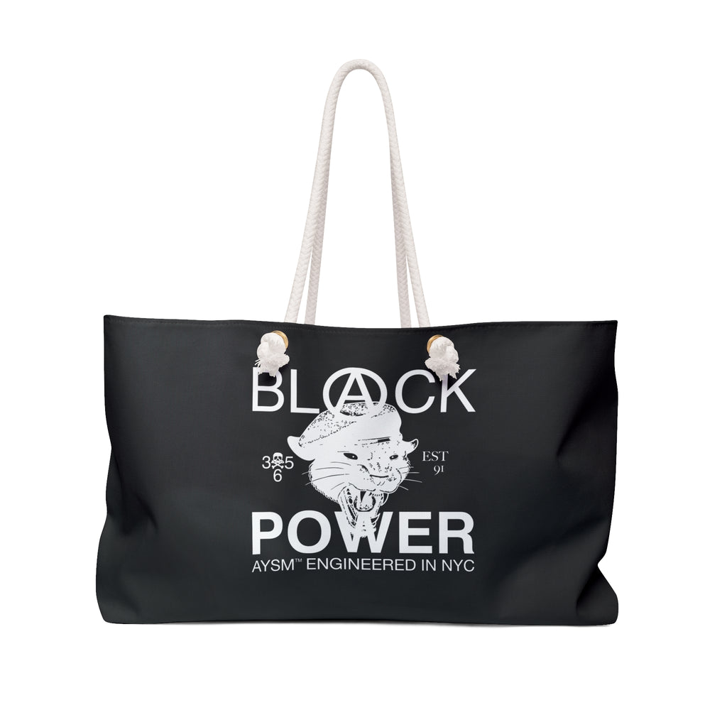 AYSM® BLACK POWER WEEKENDER BAG