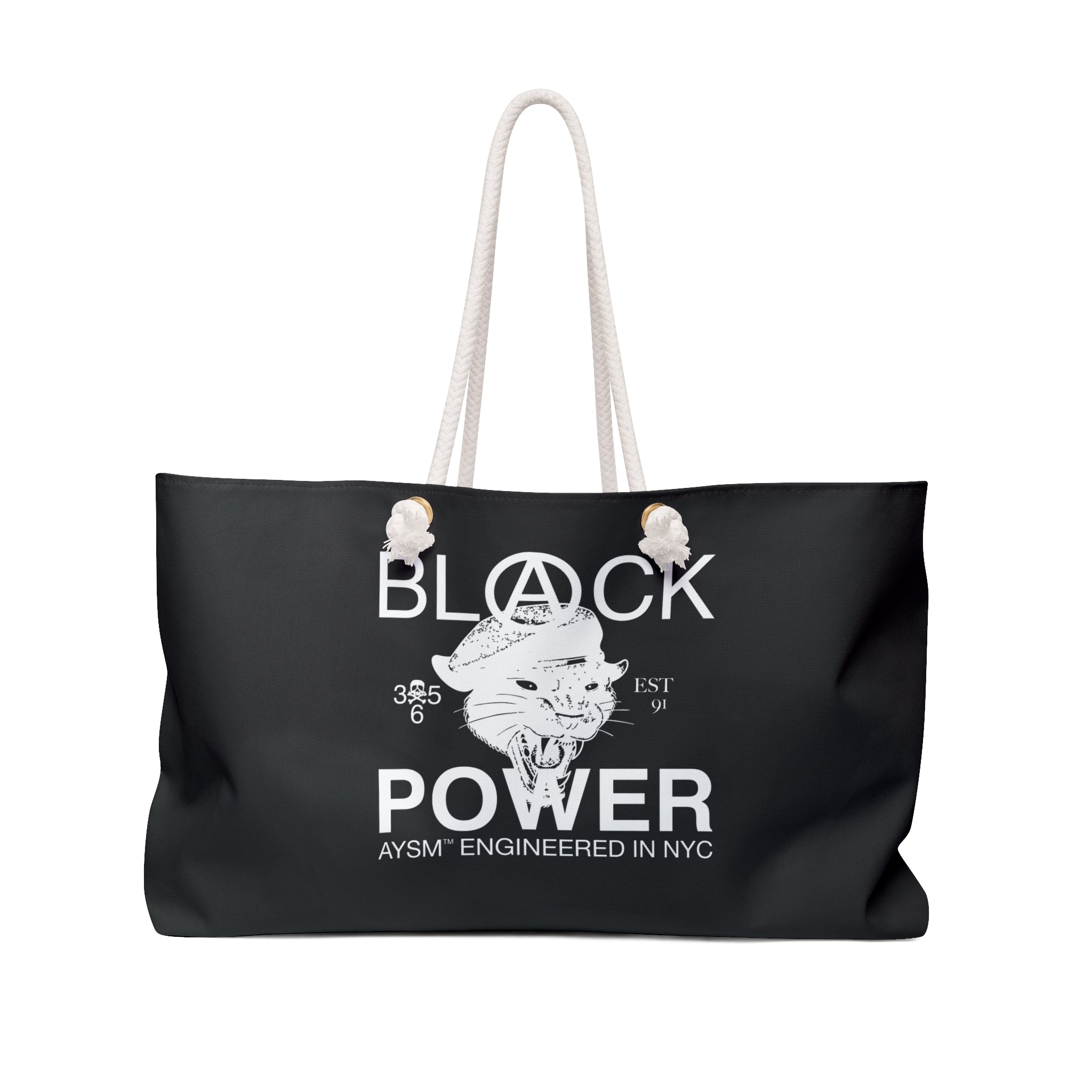 AYSM® BLACK POWER WEEKENDER BAG