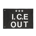 AYSM® ICE OUT PROTEST FLAG (BLK)