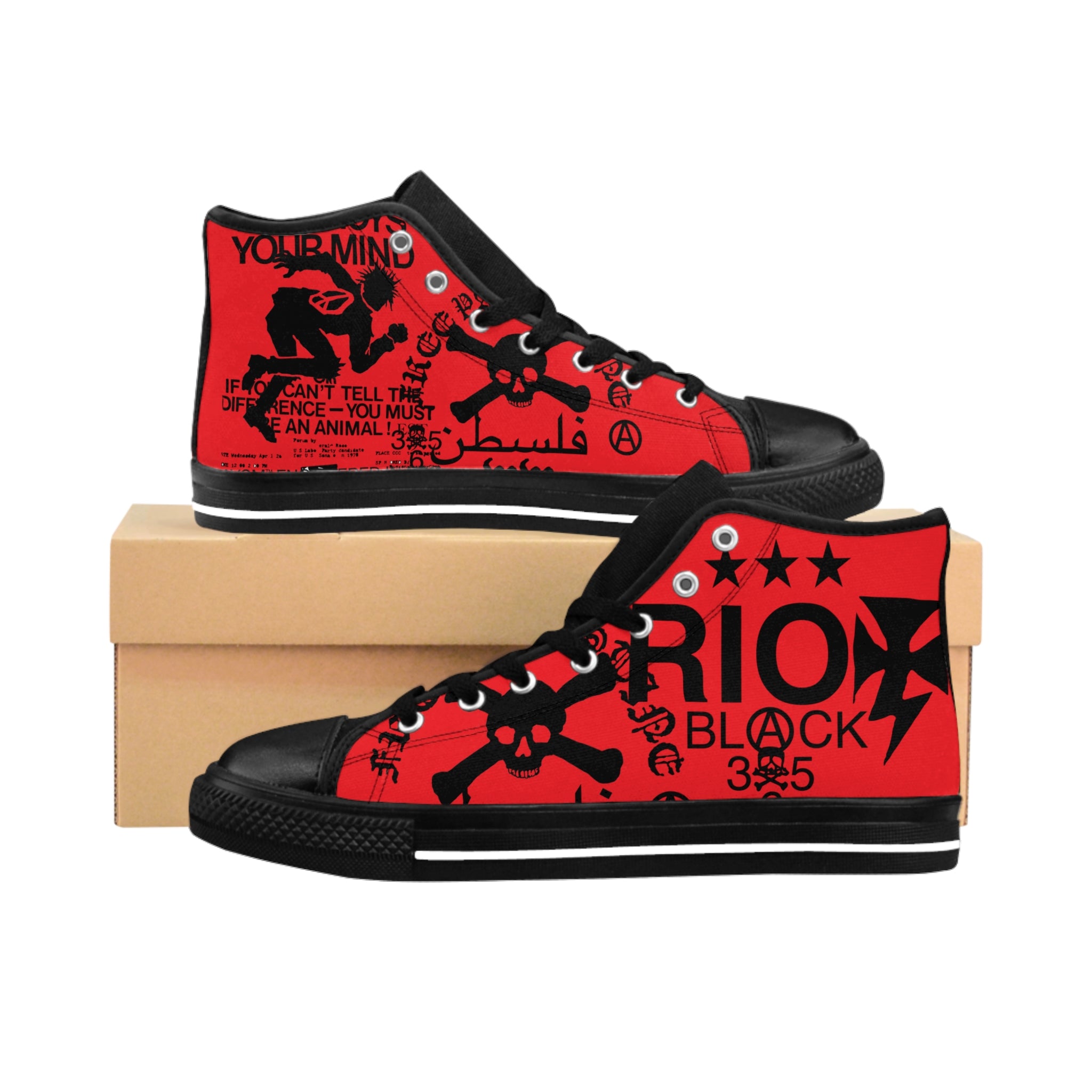 AYSM® RIOT BLACK HIGH RED (1/25 Limited)