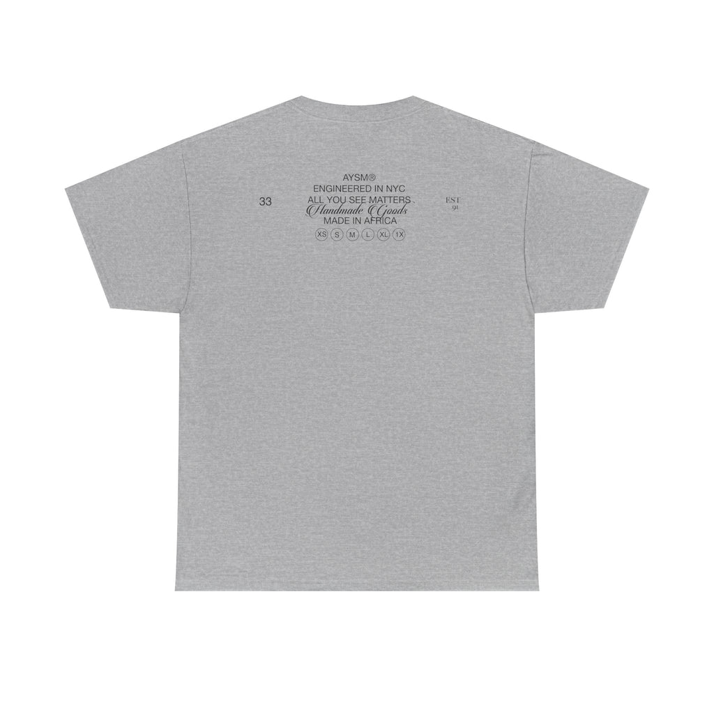 AYSM® BLACK POWER TEE (Limited 1/50)