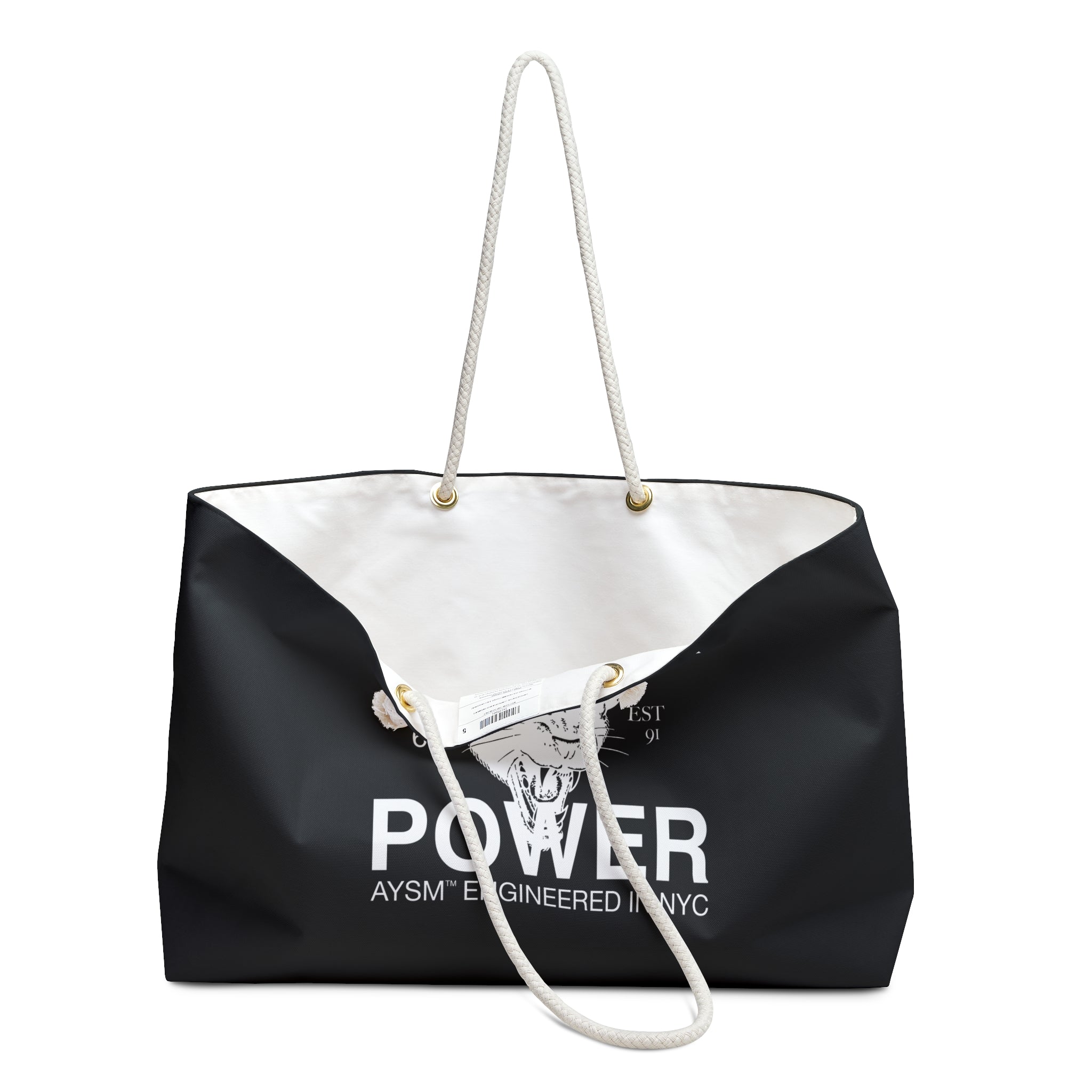 AYSM® BLACK POWER WEEKENDER BAG