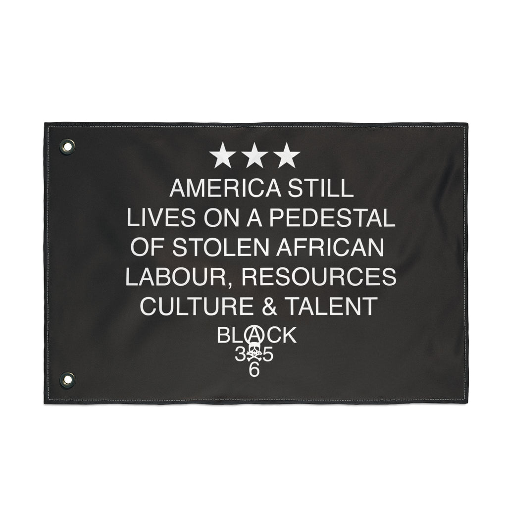 AYSM® BLACK POWER PROTEST FLAG
