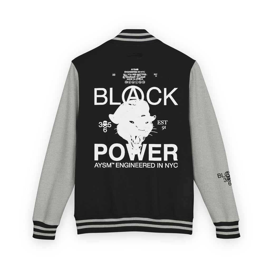 AYSM® BLACK POWER LETTERMAN ( 1/10 Limited )