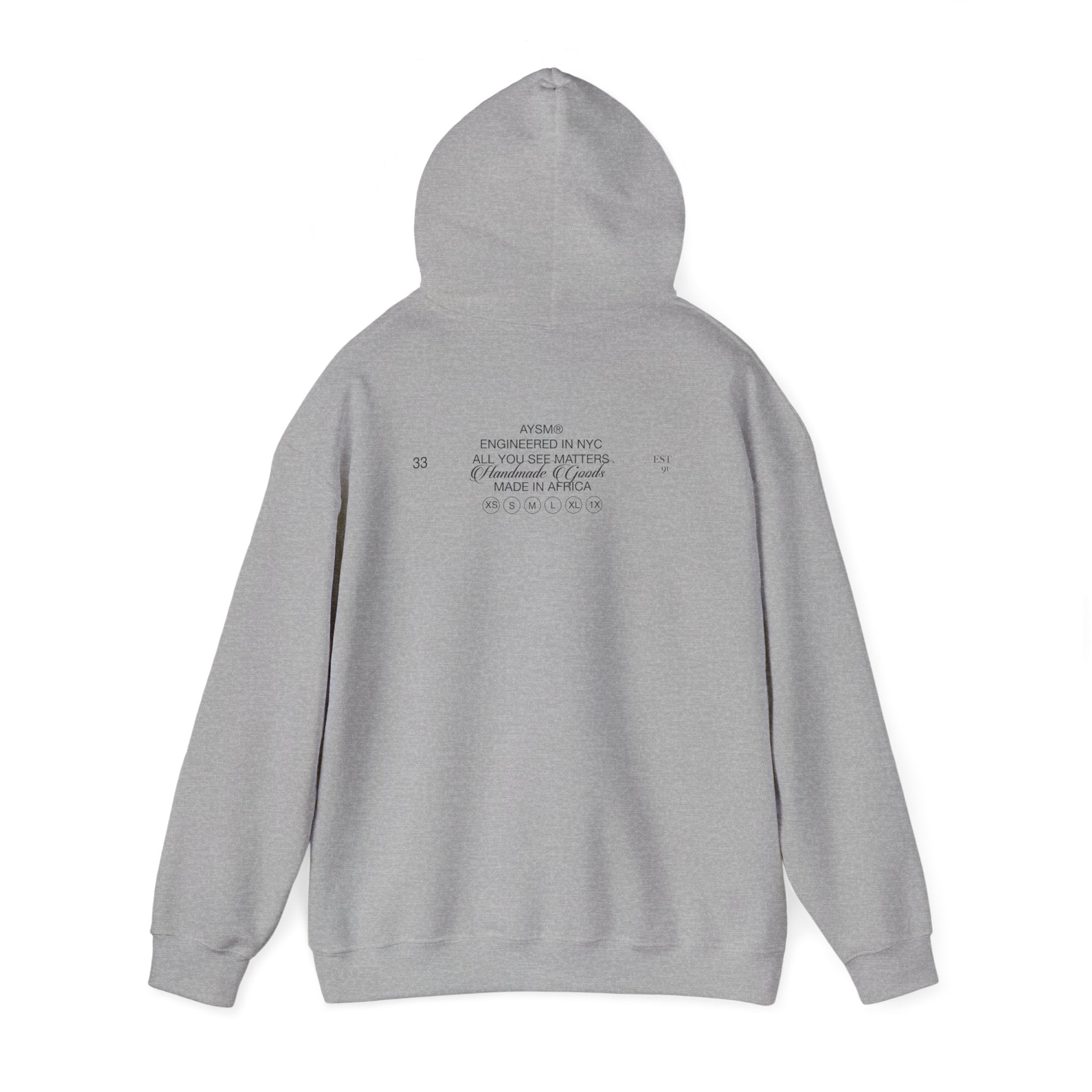 AYSM® BLACK 365 Hoodie