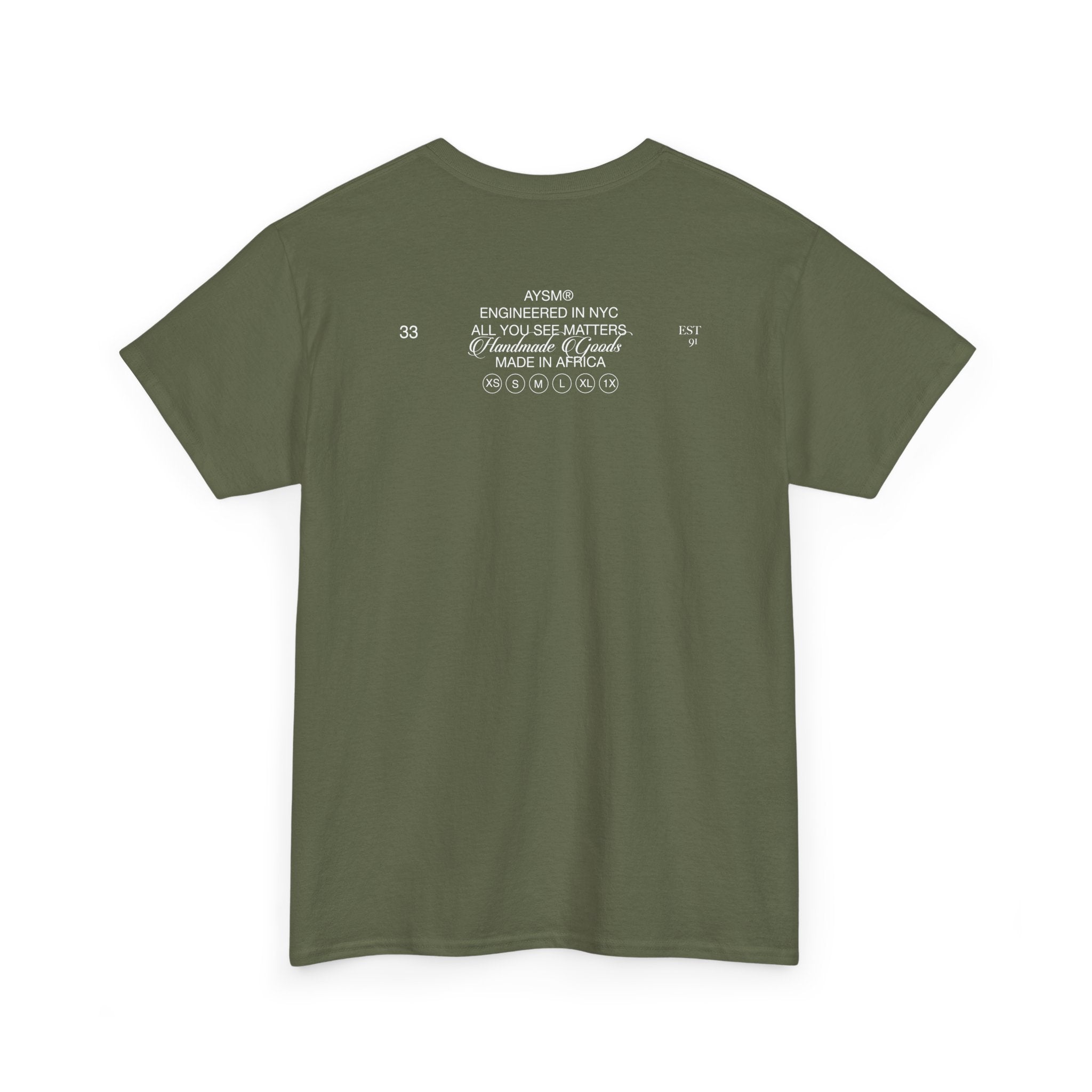 AYSM® ROCK DESTROYS MINDS TEE (1/25 Limited)